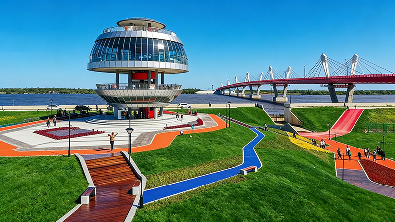 Heilongjiang Bridge Heihe Tourist Attraction 1.jpg